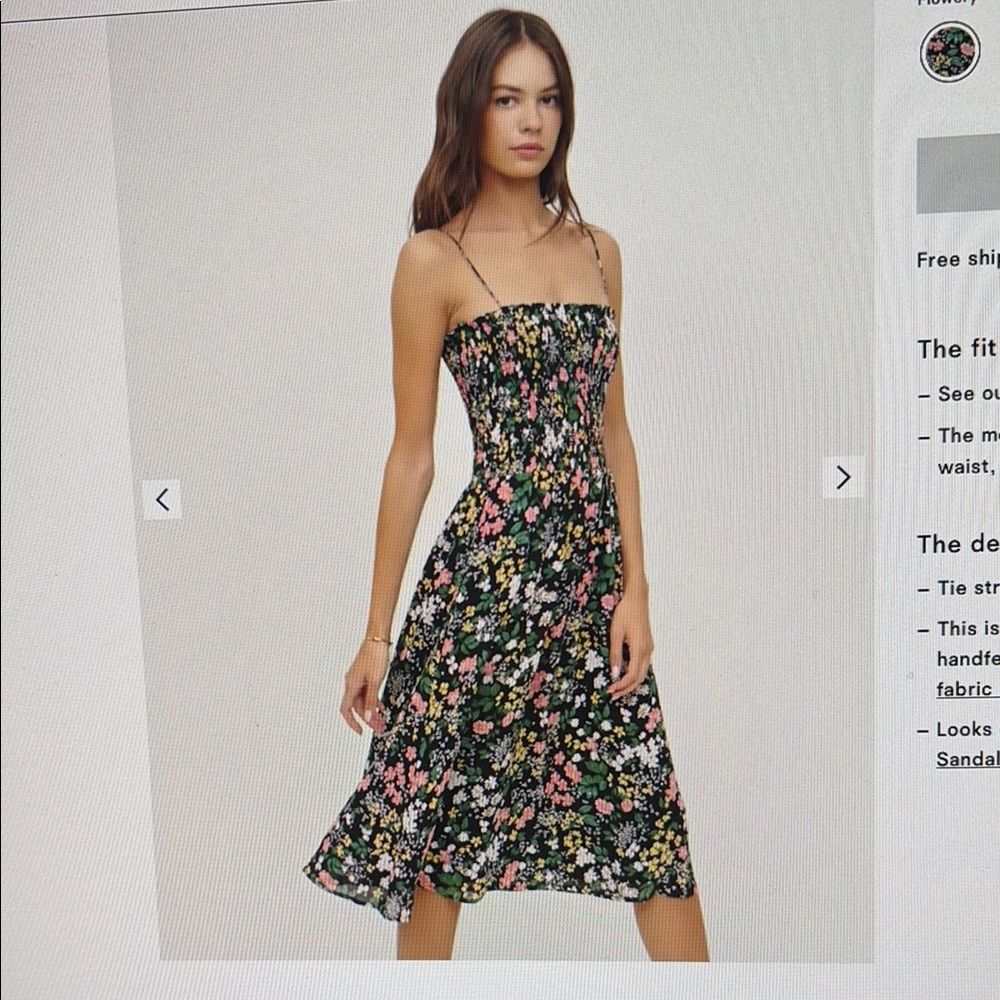 Reformation Sable Dress